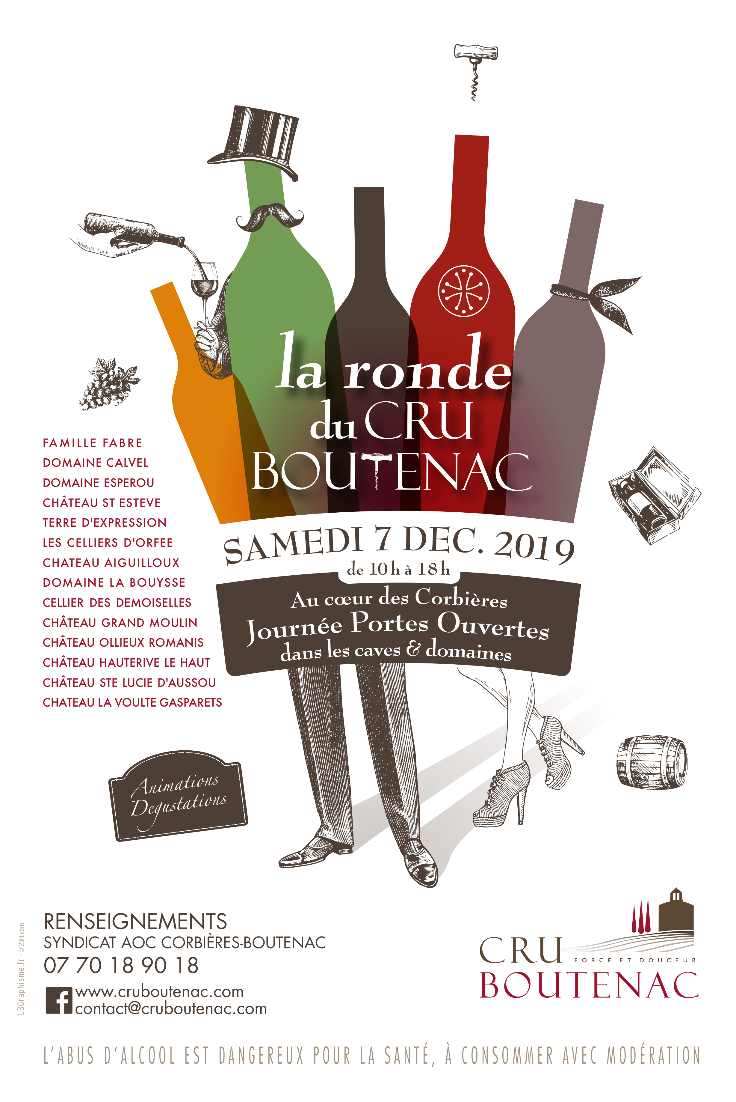 Affiche Ronde du Cru Boutenac